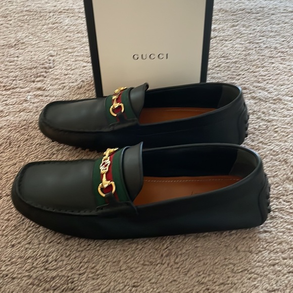 Ayrton Leather Web Driver Loafers 